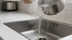 Neden Kaynar Suyu Lavaboya Dökmemelisiniz: Bilmediğiniz Riskler